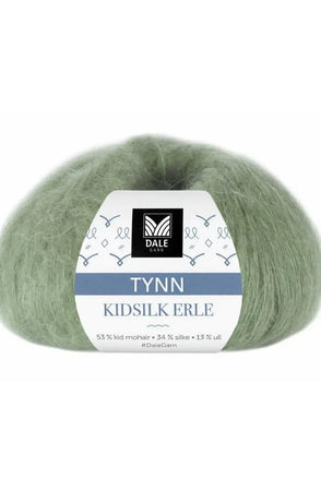 Tynn Kidsilk Erle - 4009 Jadegrønn