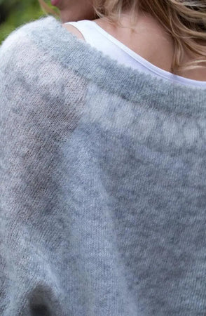 Veil Jumper, Lys Grå