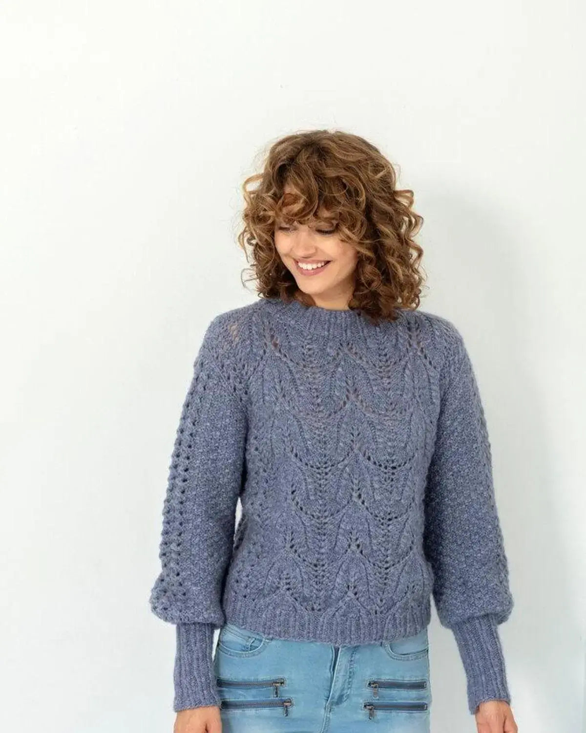 Alsa Genser, Lys Denim