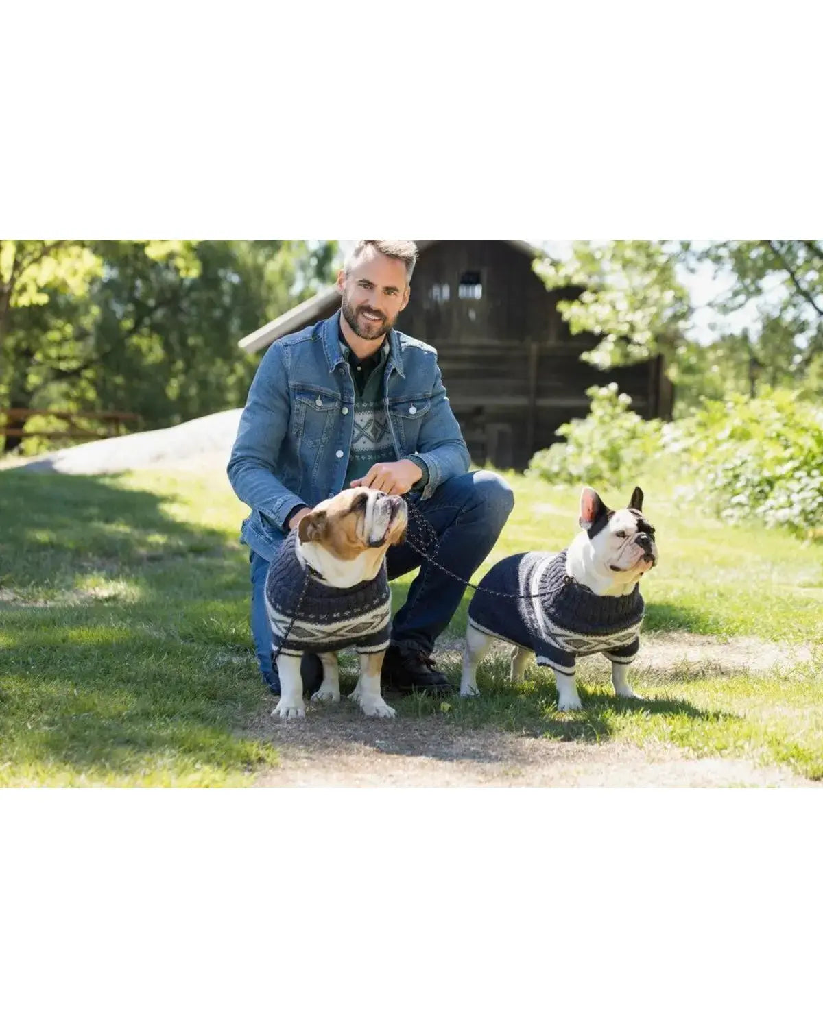 Cortina Hundegenser, Indigo Melert