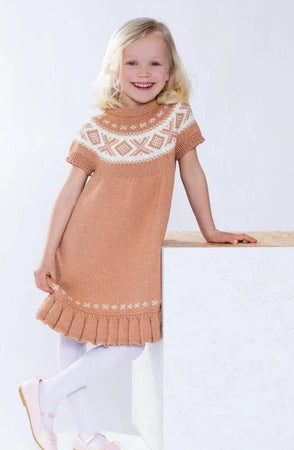 Cortina Kjole, Lys Karamell