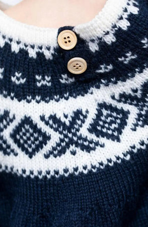 Cortina Kjole, Marineblå