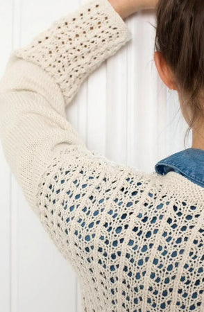 Jakke med Hullmønster